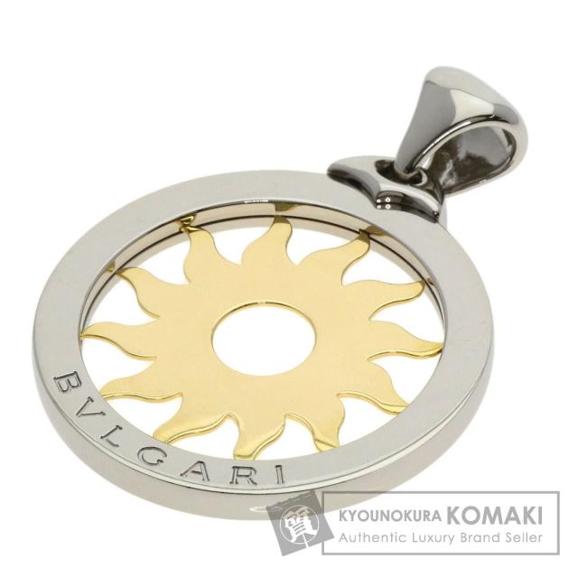 ブルガリ BVLGARI トンドサン ラージ TOP ペンダントトップ ステンレススチール メンズ 中古