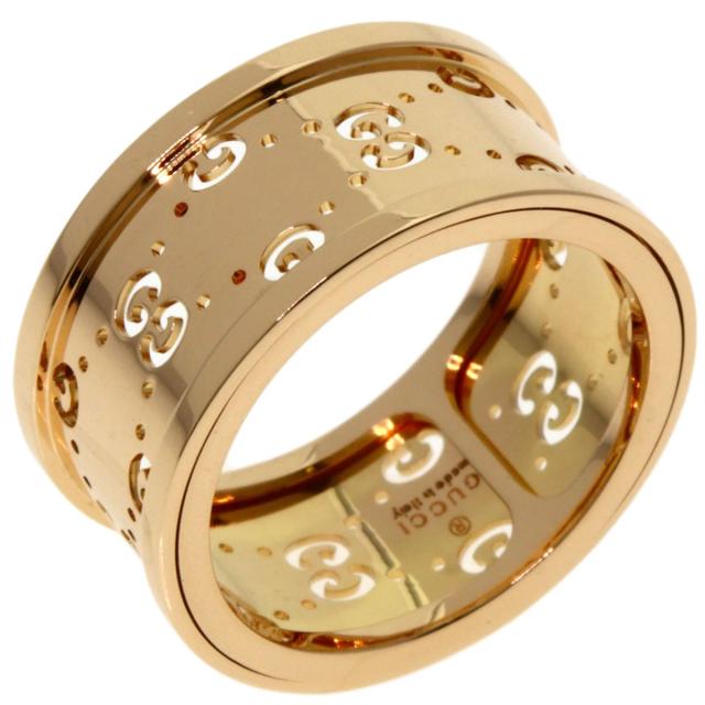 グッチ GUCCI アイコン トワール #12 リング・指輪 K18ピンクゴールド