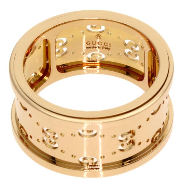 グッチ GUCCI アイコン トワール #12 リング・指輪 K18ピンクゴールド