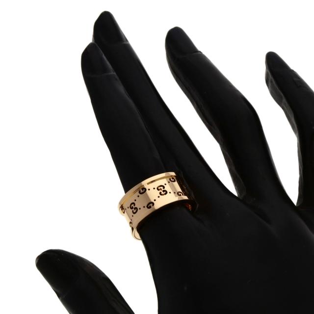 グッチ GUCCI アイコン トワール #12 リング・指輪 K18ピンクゴールド