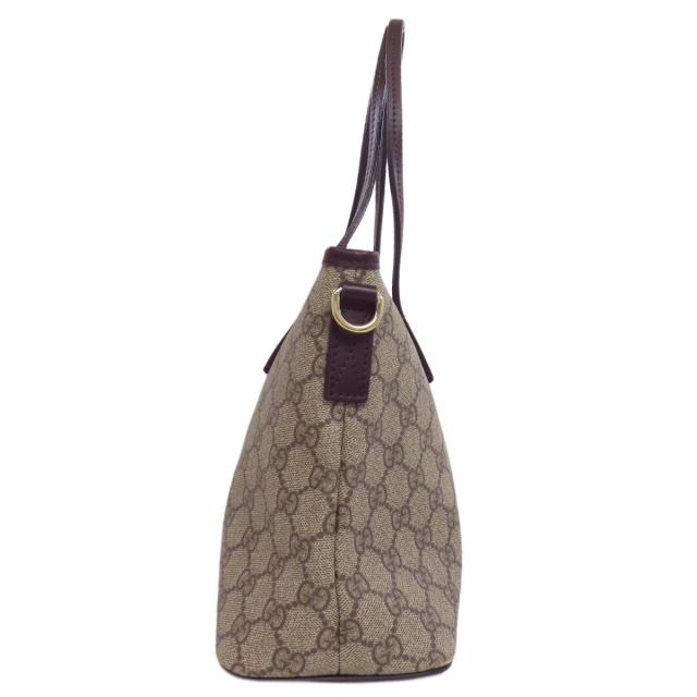 グッチ GUCCI 353440 GGスプリーム 2WAY ハンドバッグ PVC レディース 中古