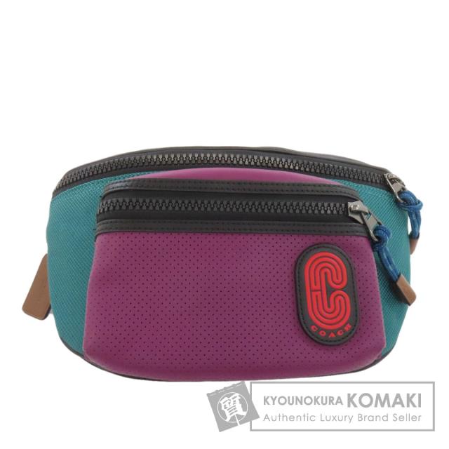 コーチ COACH 89907  ロゴ  ボディバッグ レザー レディース  中古