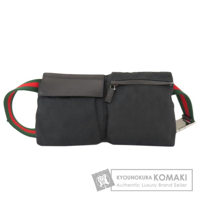 グッチ GUCCI 28566  GG  ヒップバッグ・ウエストバッグ キャンバス レディース  中古