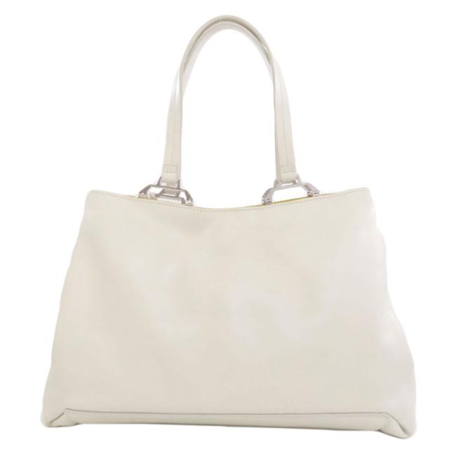 ミュウミュウ MIUMIU ロゴ トートバッグ カーフ レディース 中古_2