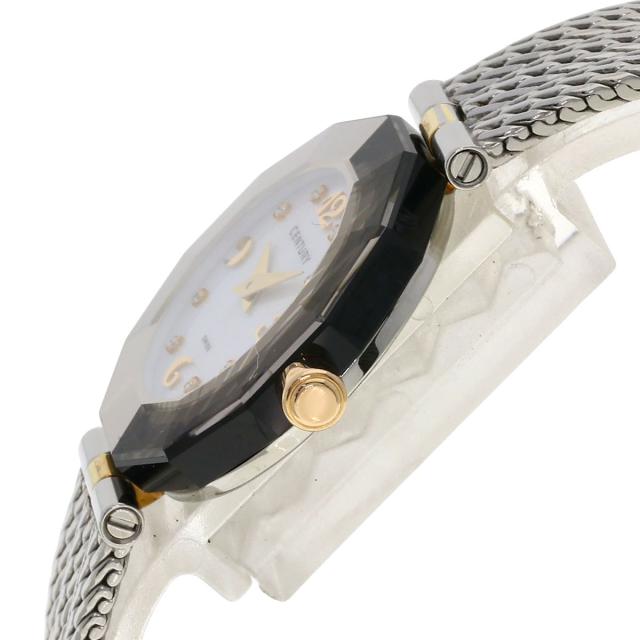 センチュリー CENTURY プライムタイム 8P ダイヤモンド 腕時計 ステンレススチール SS 中古_5