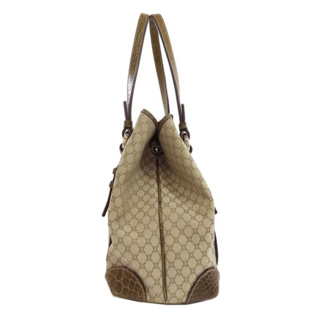 セリーヌ CELINE  マカダム柄  トートバッグ キャンバス レディース  中古_3