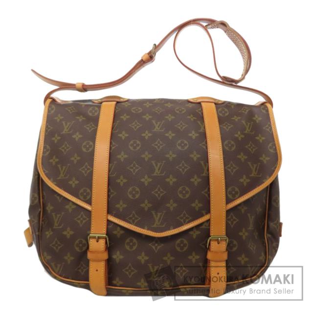 ルイヴィトン LOUIS VUITTON M42252  ソミュール 43 LL  ショルダーバッグ モノグラムキャンバス 中古