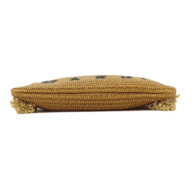 マルニ MARNI ロープ ショルダーバッグ ラフィア レディース 中古_4