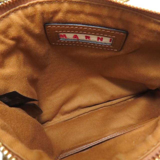 マルニ MARNI ロープ ショルダーバッグ ラフィア レディース 中古_5