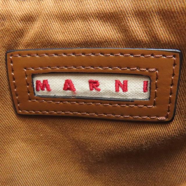 マルニ MARNI ロープ ショルダーバッグ ラフィア レディース 中古_6
