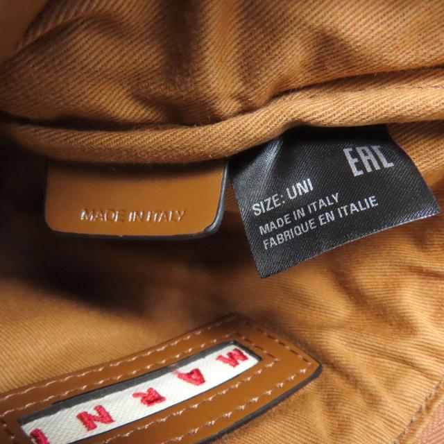 マルニ MARNI ロープ ショルダーバッグ ラフィア レディース 中古_7
