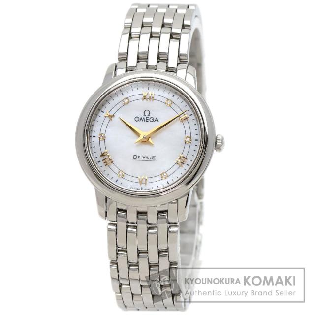 オメガ OMEGA 424.10.27.60.55.001 デビル プレステージ 腕時計 ステンレススチール SS 中古 122,410円
