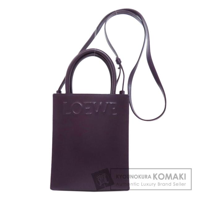 ロエベ LOEWE  スタンダード A5 2WAY  ハンドバッグ カーフ レディース  中古