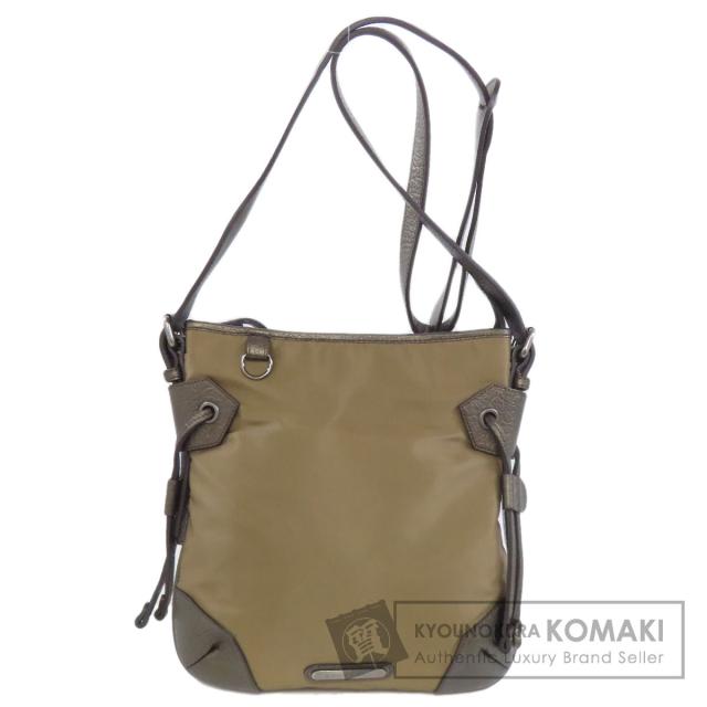バーバリー BURBERRY  ロゴ  ショルダーバッグ ナイロン素材 レディース  中古
