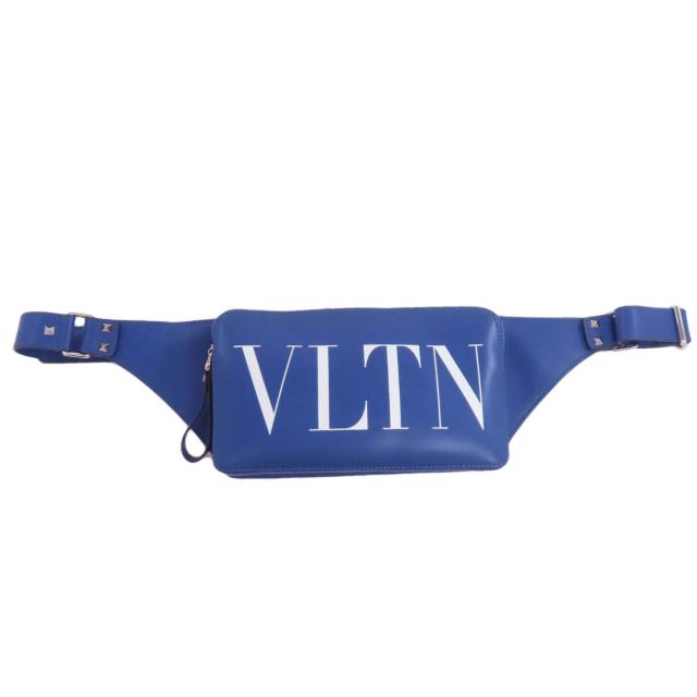 バレンティノ VALENTINO ロゴ ボディバッグ レザー レディース 中古
