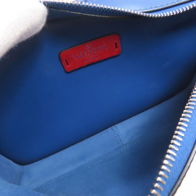 バレンティノ VALENTINO ロゴ ボディバッグ レザー レディース 中古