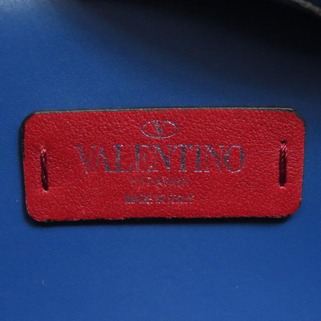バレンティノ VALENTINO ロゴ ボディバッグ レザー レディース 中古