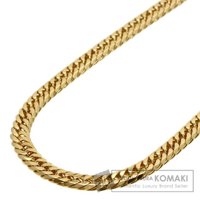 セレクトジュエリー SELECT JEWELRY キヘイ 喜平 W6面 50cm ネックレス K18イエローゴールド 中古