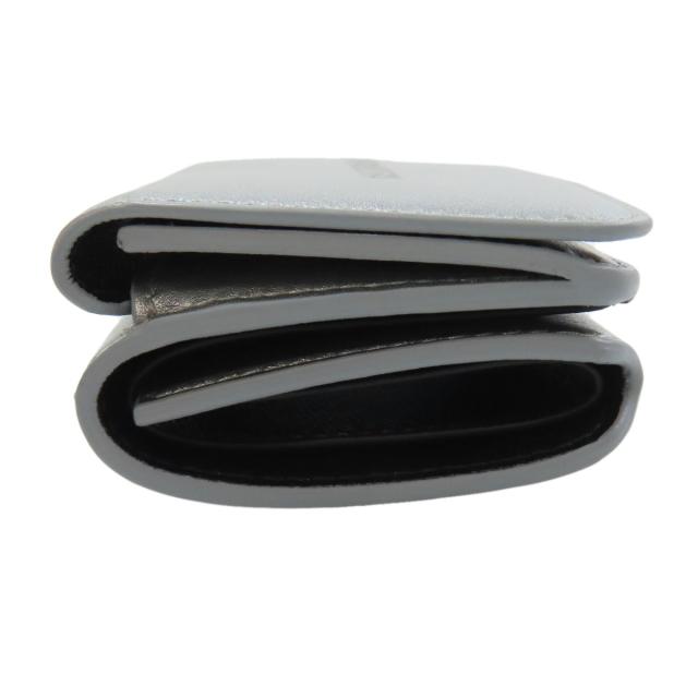 バレンシアガ BALENCIAGA ロゴ 三つ折り財布 ミニウォレット 中古