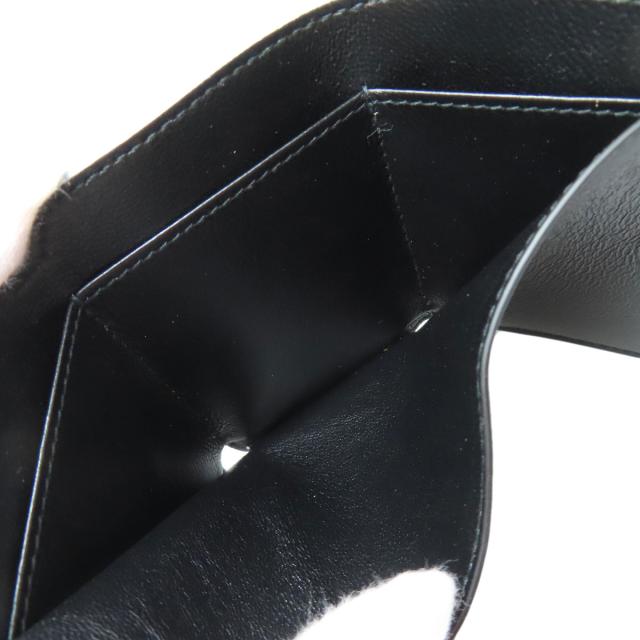 バレンシアガ BALENCIAGA ロゴ 三つ折り財布 ミニウォレット 中古