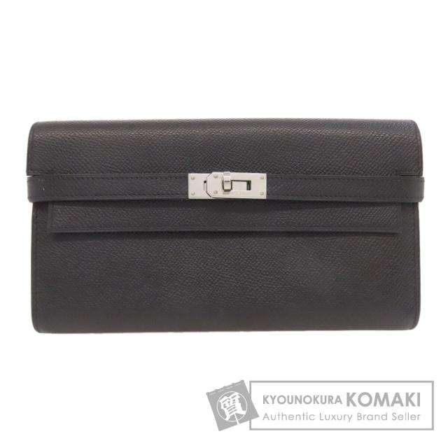 エルメス HERMES  ケリーウォレット ロング シルバー金具  長財布（小銭入れあり） 中古