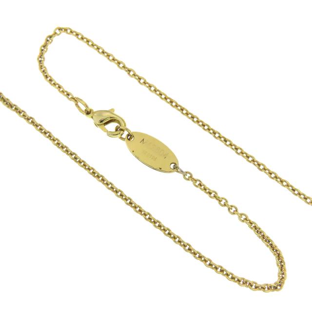 ルイヴィトン LOUIS VUITTON M62804 ラッキーグラム ネックレス GP 
