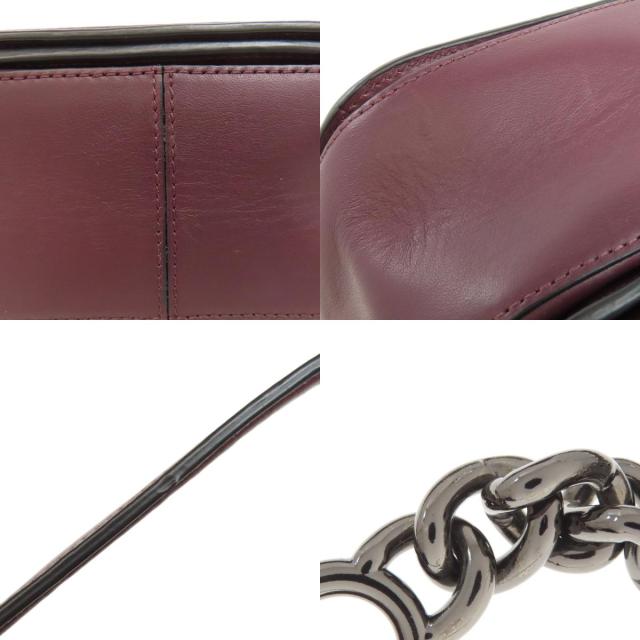 コーチ COACH 54640 ロゴ ショルダーバッグ レザー レディース 中古_8