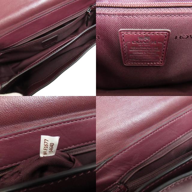 コーチ COACH 54640 ロゴ ショルダーバッグ レザー レディース 中古_5