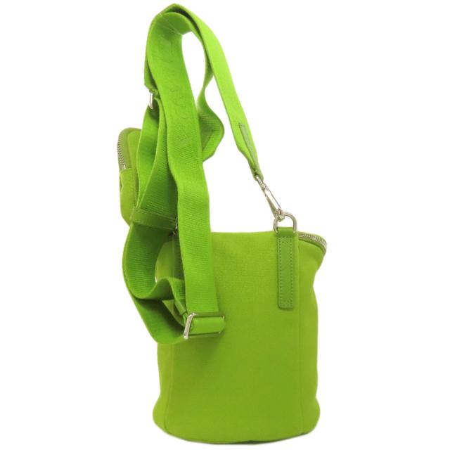 PRADA プラダ 2VH147 ロゴ ショルダーバッグ キャンバス レディース [中古] PRADA - PRADA プラダ 2VH147 ロゴ ショルダーバッグ キャンバス