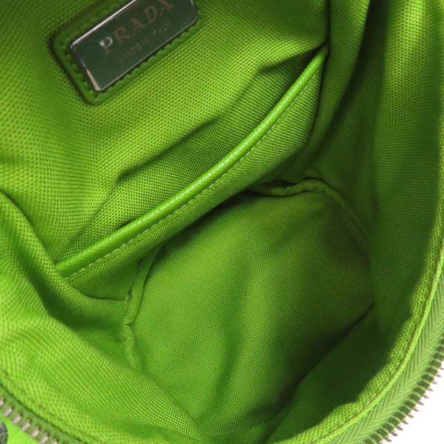 プラダ PRADA 2VH147 ロゴ ショルダーバッグ キャンバス レディース 中古_5