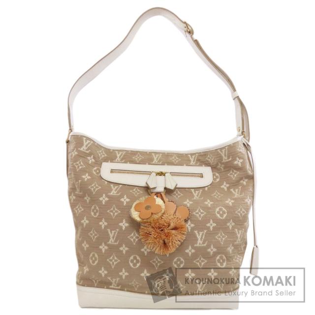 ルイヴィトン LOUIS VUITTON M93499  ブザス PM サビア  ショルダーバッグ コットン レディース  中古