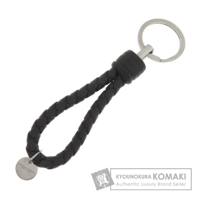 ボッテガヴェネタ BOTTEGA VENETA  キーリング イントレチャート  キーホルダー 金属製 中古