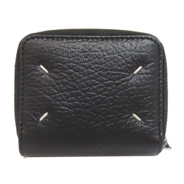 メゾン・マルジェラ MaisonMargiela ロゴ 二つ折り財布（小銭入れあり