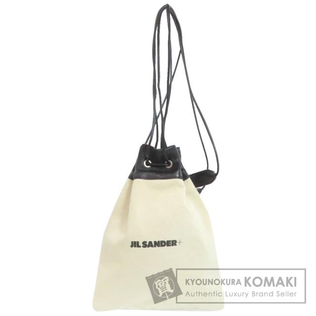 ジル・サンダー Jil Sander  ロゴ  ショルダーバッグ キャンバス レディース  中古