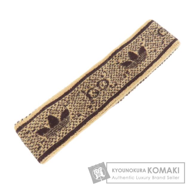 グッチ GUCCI 715065  アディダスコラボ  ヘアアクセサリー コットン レディース  中古