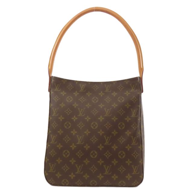 ルイヴィトン LOUIS VUITTON M51145  ルーピングGM  ショルダーバッグ モノグラム帆布 中古