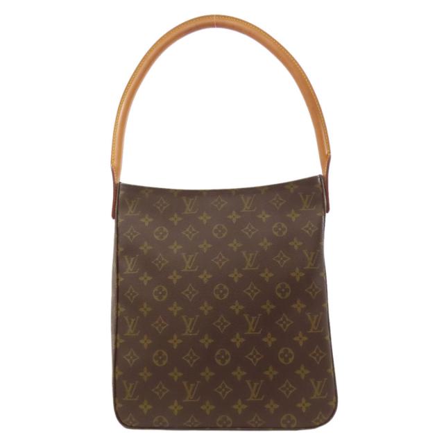 ルイヴィトン LOUIS VUITTON M51145  ルーピングGM  ショルダーバッグ モノグラム帆布 中古
