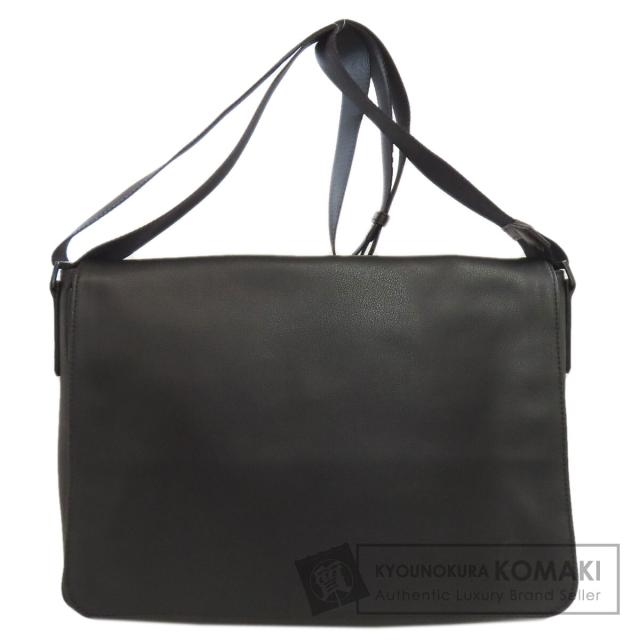 デュポン Dupont  ロゴ  ショルダーバッグ レザー レディース  中古