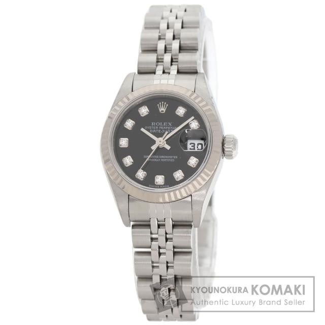 ロレックス ROLEX 79174G デイトジャスト 10P ダイヤモンド 腕時計 ステンレススチール SS 中古 400,180円