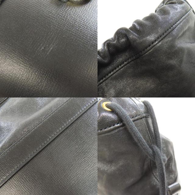 グッチ GUCCI 602118 ホースビット バケットバッグ トートバッグ レザー レディース 中古_7
