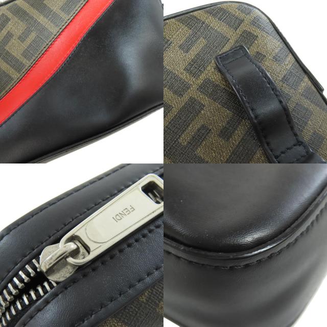 フェンディ FENDI カメラバッグ ダイアゴナル ショルダーバッグ PVC レディース 中古