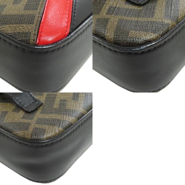フェンディ FENDI カメラバッグ ダイアゴナル ショルダーバッグ PVC レディース 中古