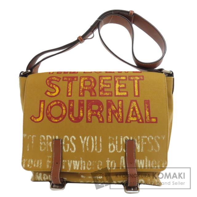 ロエベ LOEWE  メッセンジャーバッグ  ショルダーバッグ キャンバス レディース  中古