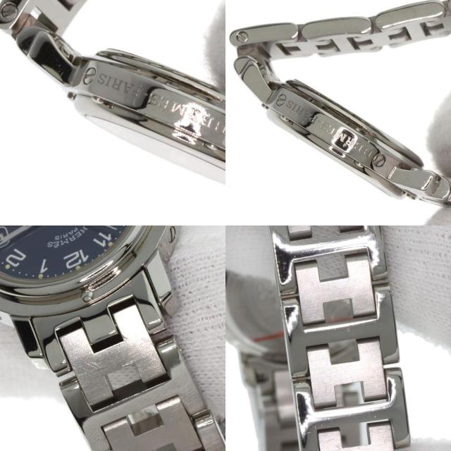 エルメス HERMES CL4.210  クリッパー  腕時計 ステンレススチール SS   レディース  中古_6