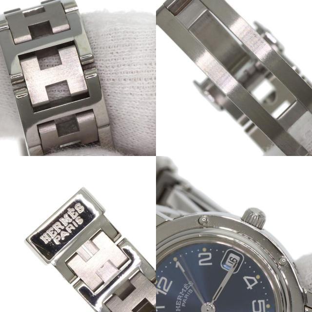 エルメス HERMES CL4.210  クリッパー  腕時計 ステンレススチール SS   レディース  中古_7