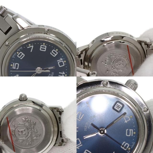 エルメス HERMES CL4.210  クリッパー  腕時計 ステンレススチール SS   レディース  中古_8