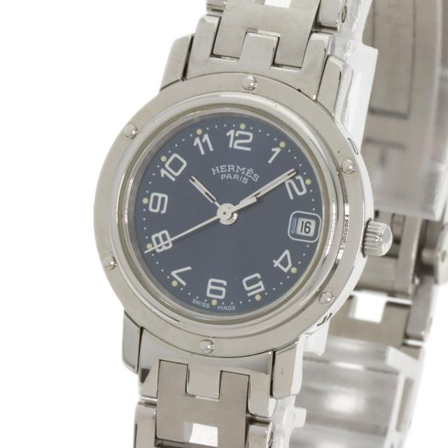 エルメス HERMES CL4.210  クリッパー  腕時計 ステンレススチール SS   レディース  中古_3
