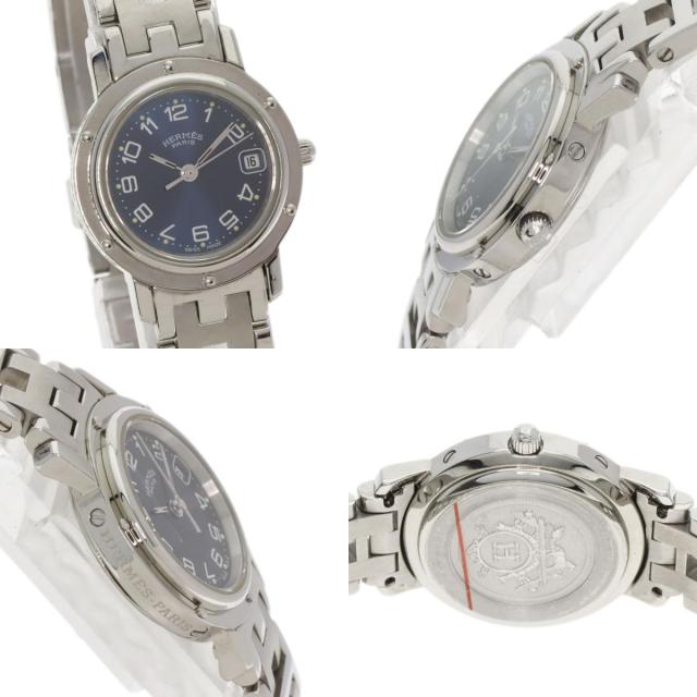 エルメス HERMES CL4.210  クリッパー  腕時計 ステンレススチール SS   レディース  中古_4