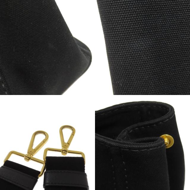 プラダ PRADA カナパ 2WAY ハンドバッグ キャンバス レディース 中古_6