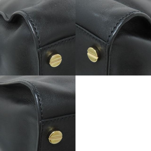 バレンティノ VALENTINO スタッズ ショルダーバッグ レザー レディース 中古_9